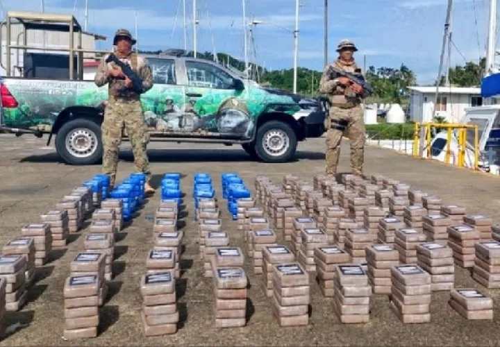 Se espera que en las próximas horas los detenidos enfrenten cargos por el delito de tráfico de drogas y se les impongas las medidas cautelares que se aplican en casos de narcotráfico. Foto. Diomedes Sánchez