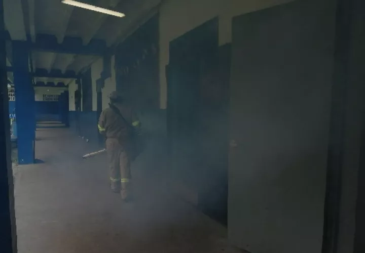 De lunes a domingo, tanto el personal de Promoción de la Salud como los funcionarios de Control de Vectores se mantienen en las comunidades de Colón, en jornadas de concienciación para la eliminación de criaderos en las casas, sus alrededores, lugares públicos y centros de trabajo. Foto. Diomedes Sánchez