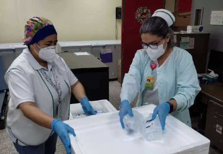 El 91% de la población en Chiriquí tiene la primera dosis, según el Minsa. Foto: José Vásquez  