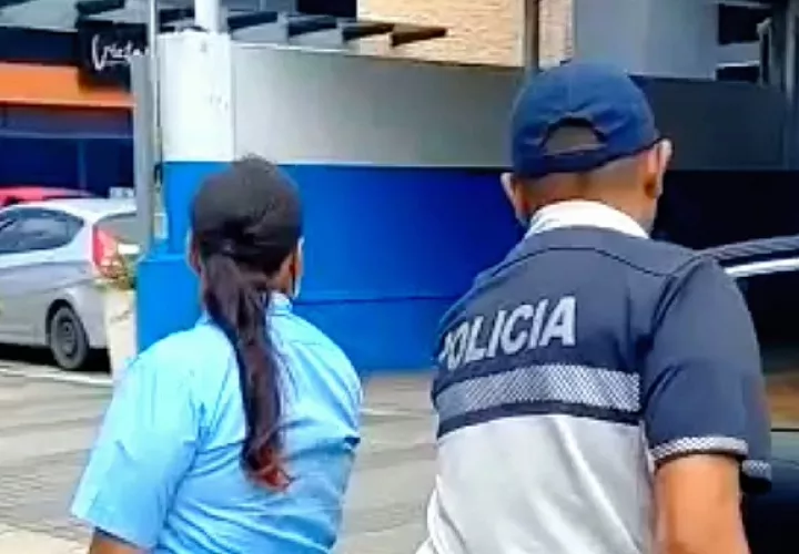 La mujer no vendía droga, como se pensó en un inicio. Foto: Cortesía