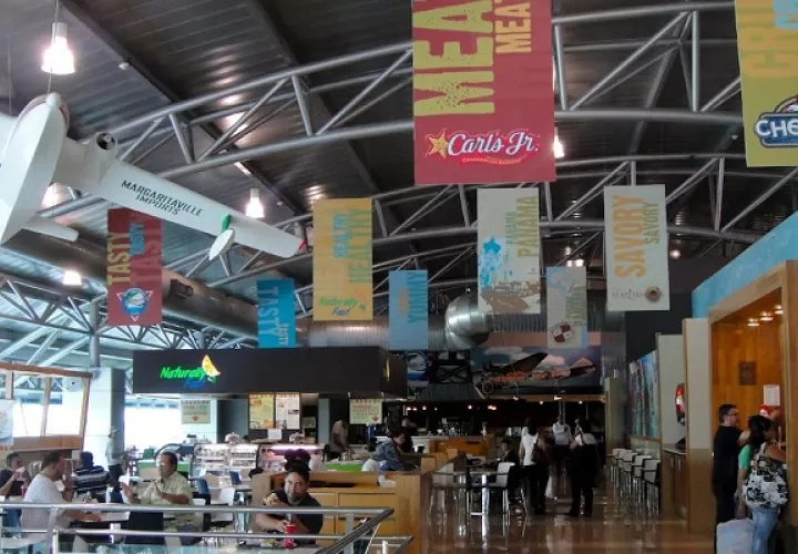 IMC dijo que es el mayor operador de restaurantes en el Aeropuerto de Tocumen. Foto: Cortesía