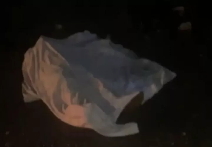 Agentes de la Fuerza Pública de Costa Rica, acordonaron el área para preservar la escena mientras autoridades llegaban al sitio