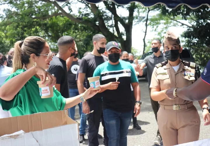 La preparación del Guacho Marinero estuvo a cargo del Chef Dimas Polanco. Foto: Cortesía ARAP