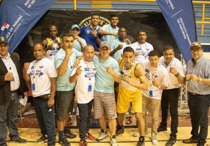 Panamá Oeste gana el torneo de boxeo  Guantes de Oro. Foto: Fedebop