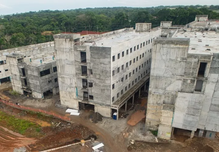 De los cuatro hospitales que construía IBT, este fue el más atrasado. Foto: Internet