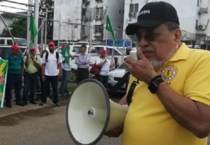 Jorge Alegría, secretario general del sindicato tendrá que enfrentar la justicia. Archivo