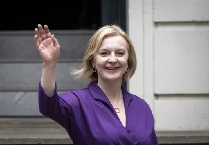 La primera ministra del Reino Unido, Liz Truss. EFE