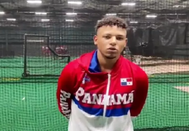 Luis Rodríguez, jugador de Panamá U18. Foto: Fedebeis