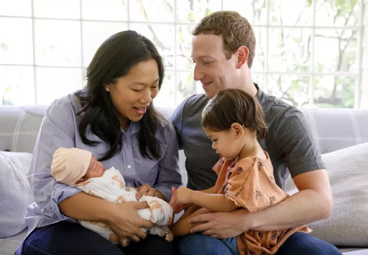 Priscilla Chan y Mark Zuckerberg. Foto: Instagram / @zuck
