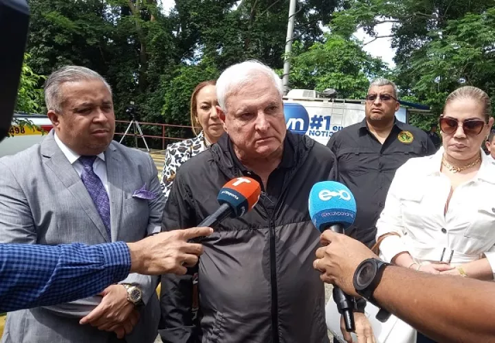 Ricardo Martinelli espera enfrentarse a Gaby Carrizo en las urnas. Foto: Víctor Arosemena