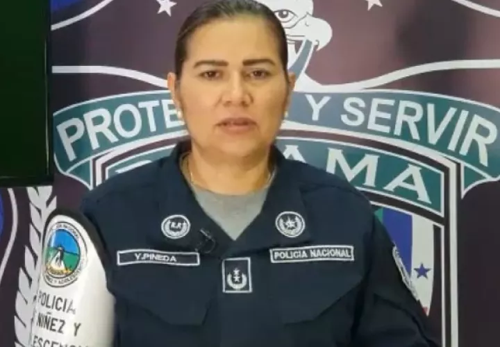 Subcomisionada Yesenia Pineda, jefa del Servicio Policial de Niñez y Adolescencia. Foto: Cortesía