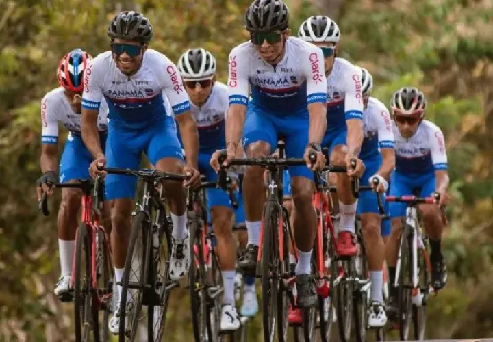 Ciclista del equipo de Panamá es Cultura y Valores. Foto: Fepaci