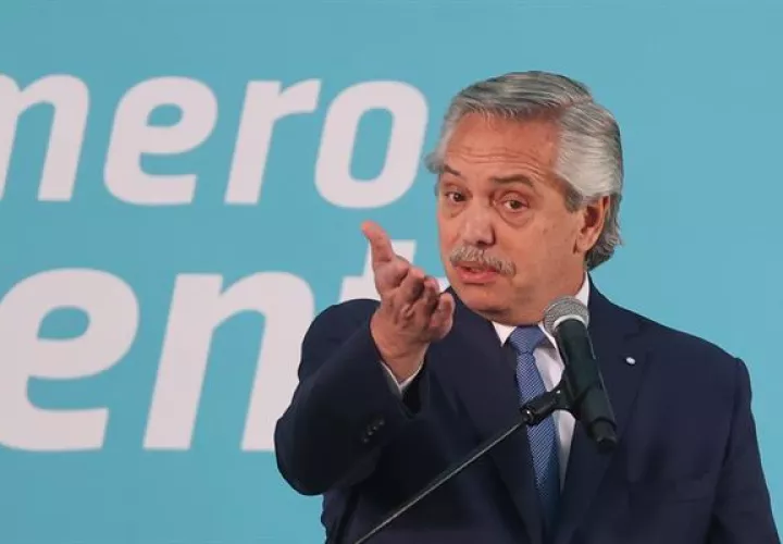 Presidente de Argentina, Alberto Fernández. EFE
