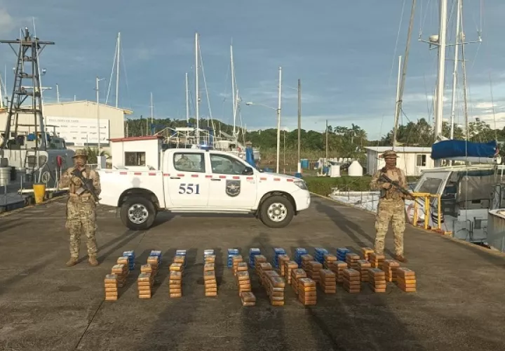 Las autoridades informaron que dos hombres de origen colombiano fueron detenidos y en las próximas horas serán presentados ante un Juez de Garantías.Foto. Cortesía Senan