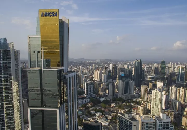 Vista panorámica de Bicsa Financial Center.