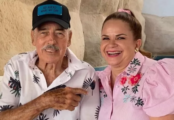 Andrés García y su esposa Margarita Portillo. Foto: Instagram / @andresgarciatvoficial