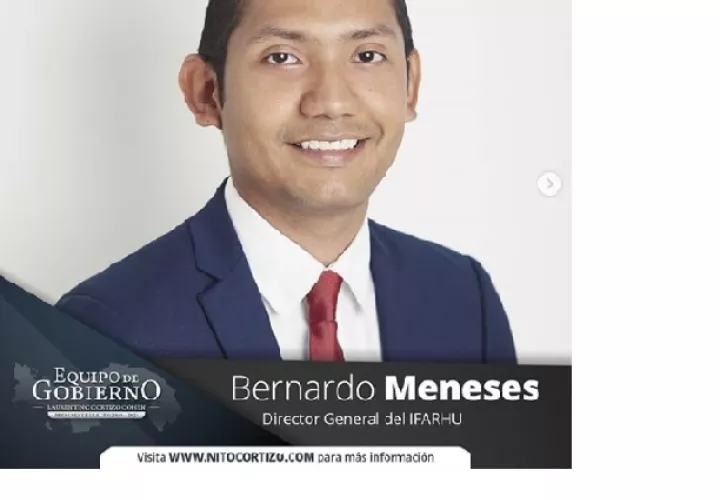 Bernardo Meneses, director del Ifarhu. Archivo.