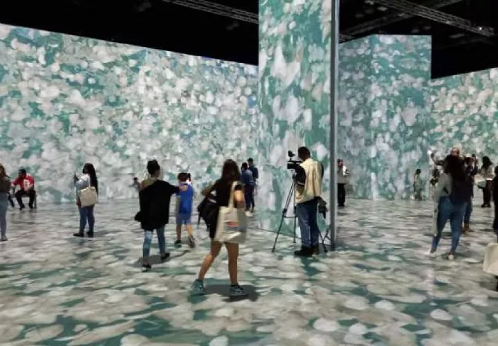 'Beyond Van Gogh' ha estado en más de 30 ciudades. Foto: Francisco Paz