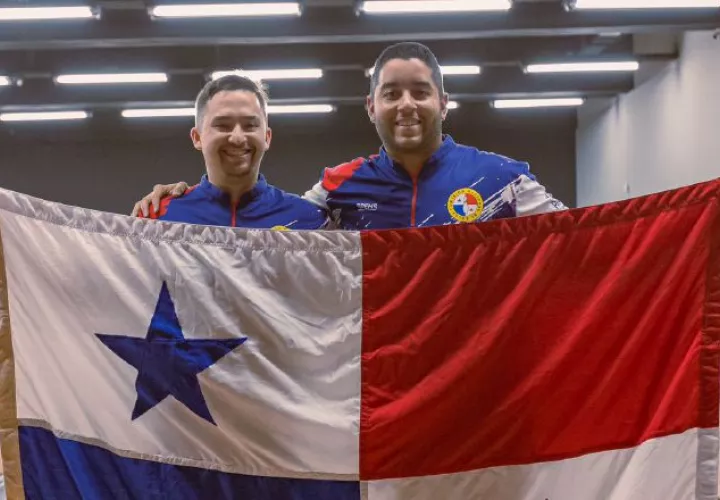 El equipo panameño estuvo representado por Donald Lee y William Duen. Foto: COP