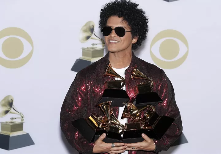 Bruno Mars. Foto: EFE