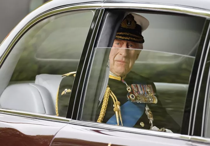 Rey Carlos III. Foto: EFE