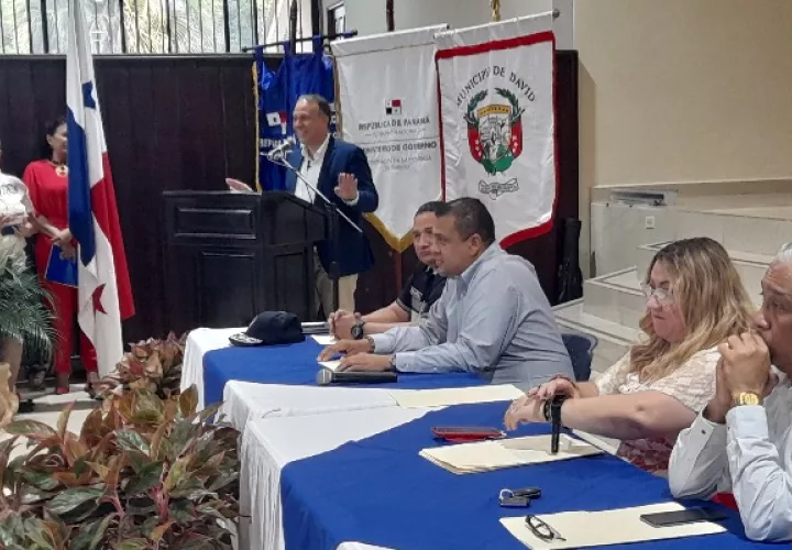 Más de 300 unidades de los estamentos de seguridad estarán encargadas de salvaguardar la integridad de las personas que acudan al distrito de David a ver los desfiles y actos protocolares que se tiene previsto para el mes de noviembre. Foto. José Vásquez