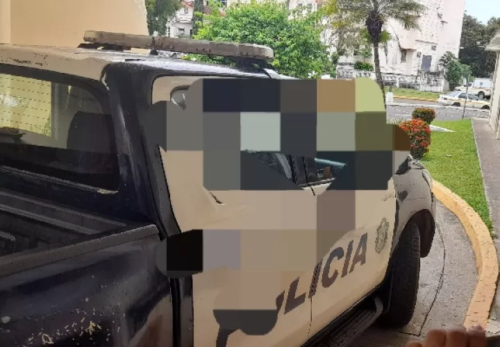 El expolicía permanecerá bajo detención preventiva en la Cárcel de Varones, en el corregimiento de Chiriquí, por el término de seis meses que otorgaron al Ministerio Público para la investigación. Foto. José Vásquez