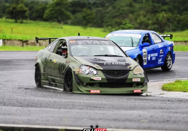 Carrera de automovilismo de Panamá. Foto: Cortesía