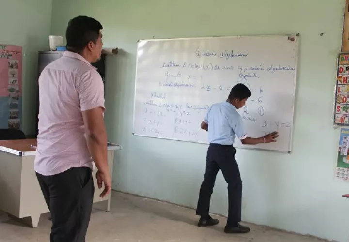 Los estudiantes del sector pública inician en esta semana el último trimestre del año lectivo. Foto: Cortesía Meduca