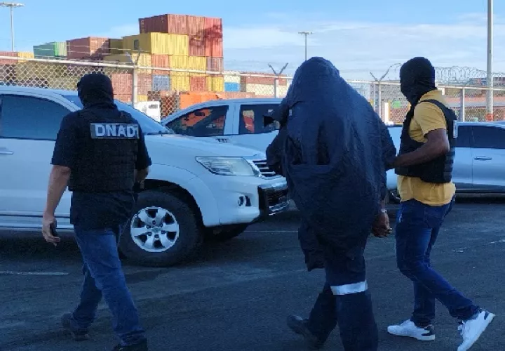 La “Operación Patria” se ejecutó en varios puntos de la provincia de Colón (Cativá, Cristóbal, Puerto Pilón) y en un puerto. Foto. PGN