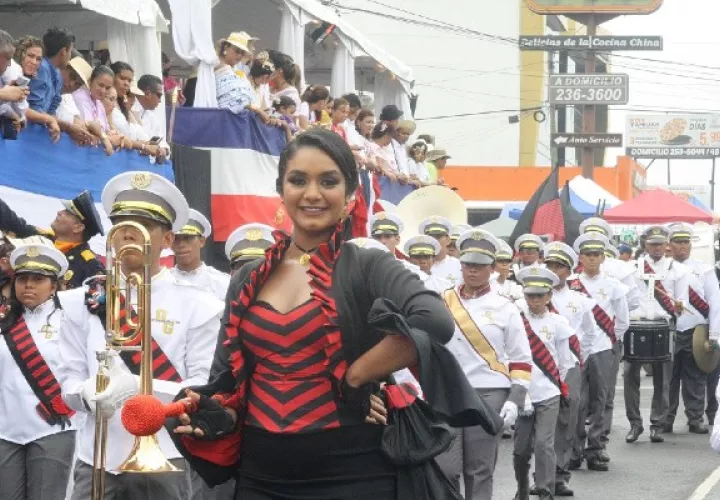 El Desfile del 28 de Noviembre en La Chorrera ha sido una traidición histórica. Foto: Eric A. Montenegro