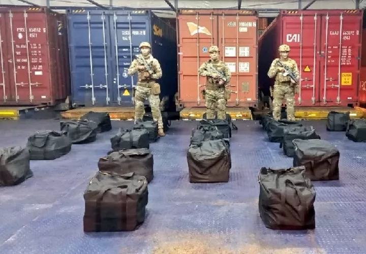 Unas 15 personas han sido vinculadas con estos casos de narcotráfico en la provincia de Colón. Foto. Senan