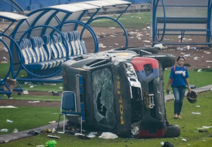 Demolerán el estadio de Kanjuruhan, en la isla de Java. Foto: EFE