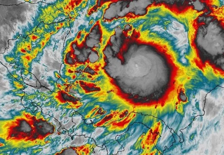 El centro de Julia pasará cerca o sobre el archipiélago colombiano. Foto: Cortesía