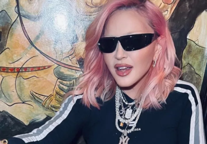 Madonna ha salido únicamente con hombres a la vista del público. Foto: Instagram / @madonna