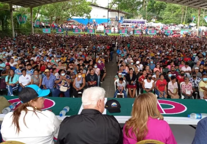 Martinelli y Ábrego reafirmaron una alianza con miras a las elecciones generales de mayo de 2024. Foto: Víctor Arosemena