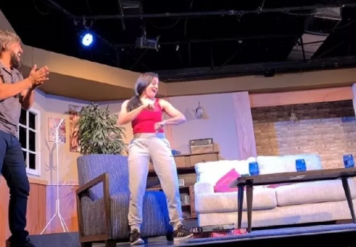 Puesta en escena.  Foto: Cortesía