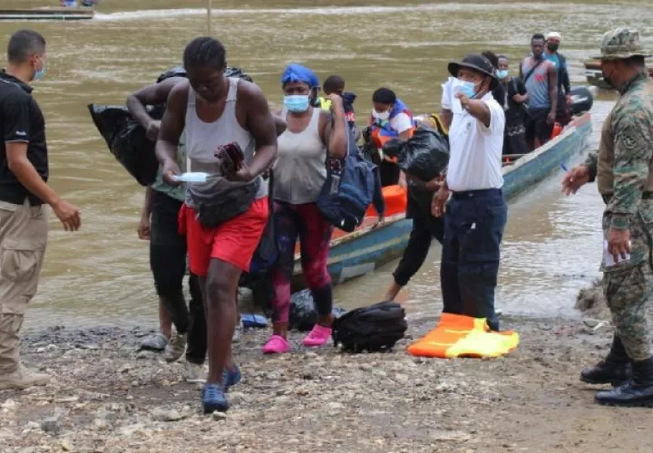 Panamá mantiene 8 mil 566 migrantes en los campamentos. Foto: Cortesía