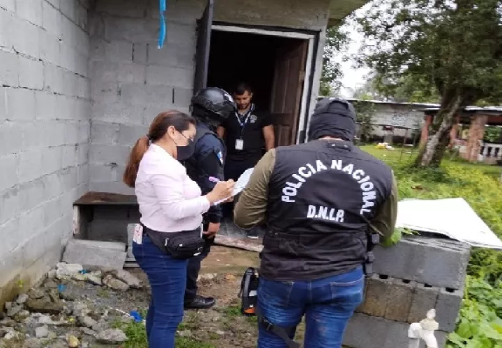En otros sectores de Panamá Oeste se llevó a cabo la "operación Halloween". Foto. PGN
