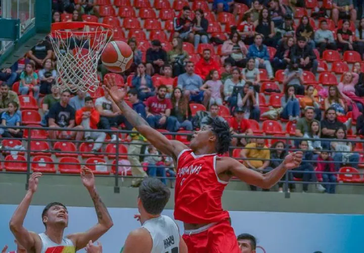 Panamá venció a Bolivia en baloncesto en Suramericanos. Foto:COP