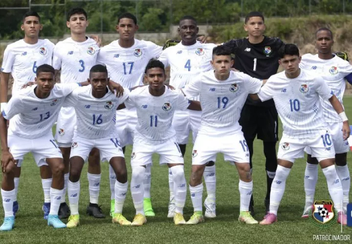 Equipo Sub-17 de Panamá. Foto: Fepafut