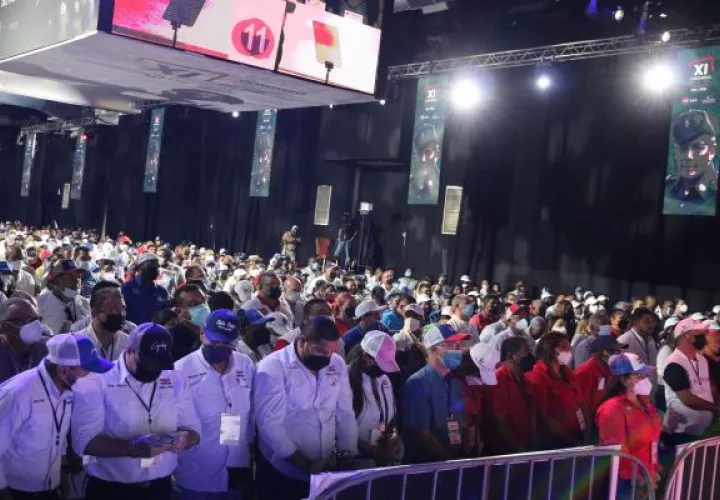 El gobernante PRD se mantiene como el partido con más adherentes en Panamá. Foto: Cortesía PRD