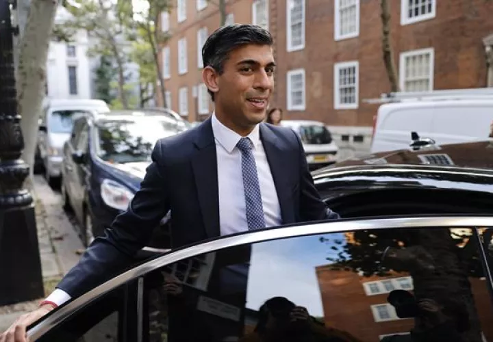 El exministro de Hacienda británico Rishi Sunak 
