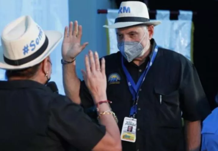 La única figura que se vislumbra claramente como candidato presidencial es el expresidente Ricardo Martinelli. Foto: Archivo