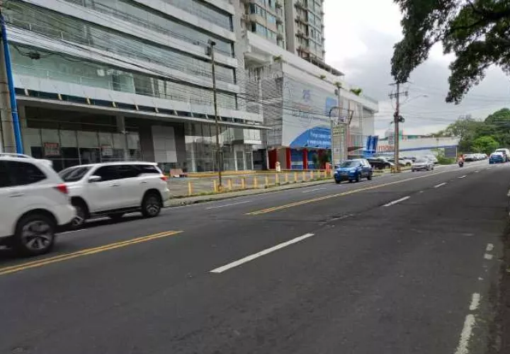 Parte del tramo que será ampliado a seis carriles, incluyendo dos exclusivos para metrobuses.  Archivo