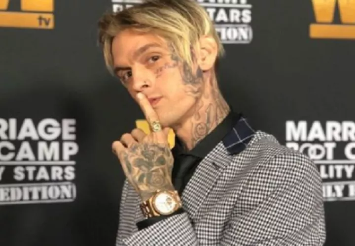 Aaron Carter tenía trastorno de personalidad múltiple. Foto: Instagram