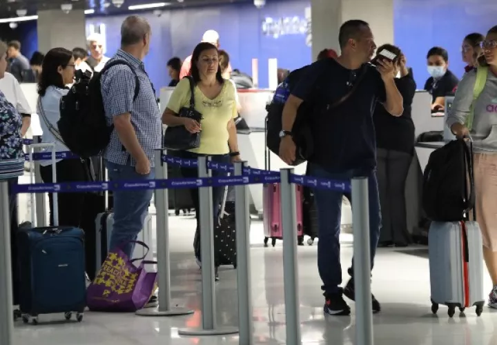 El Aeropuerto Internacional de Tocumen ha mostrados una tasa de recuperación de operaciones y pasajeros. Foto: Cortesía