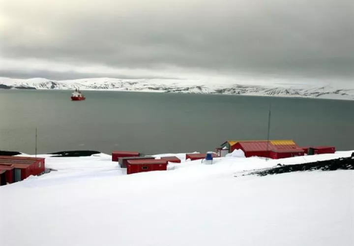  Isla Decepción en la Antártida. EFE