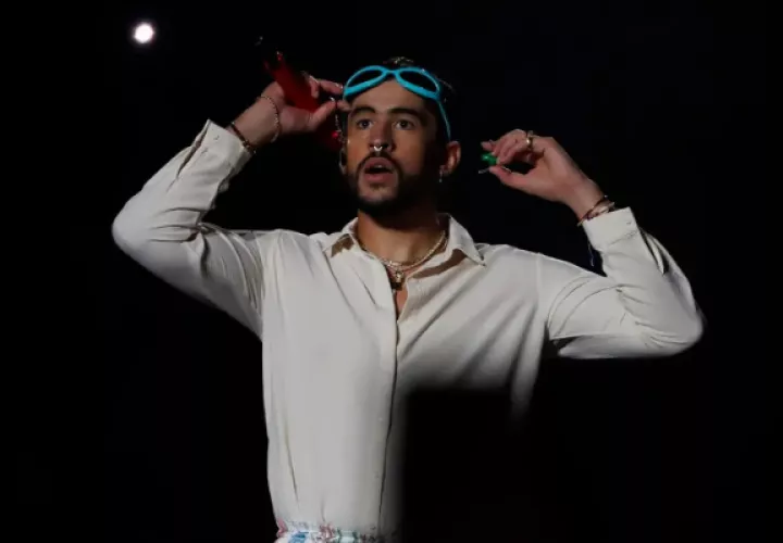 Bad Bunny obtuvo 10 candidatura en los Latin Grammy. Foto: Archivo / EFE / Thais Llorca