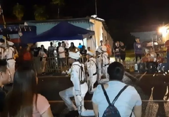 Esta es el séptimo encuentro de los grupos afiliados a la Federación Panameña de Bandas Independientes (Fepabi) y que se retoma en Chitré, tras dos años de no llevarse a cabo.Foto. Thays Domínguez